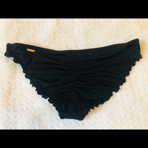 Victoria’s Secret black scrunch bikini bottoms